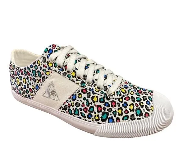 Le Coq Sportif scarpa sneakers da donna Lilas Leopard 1411137 bianco