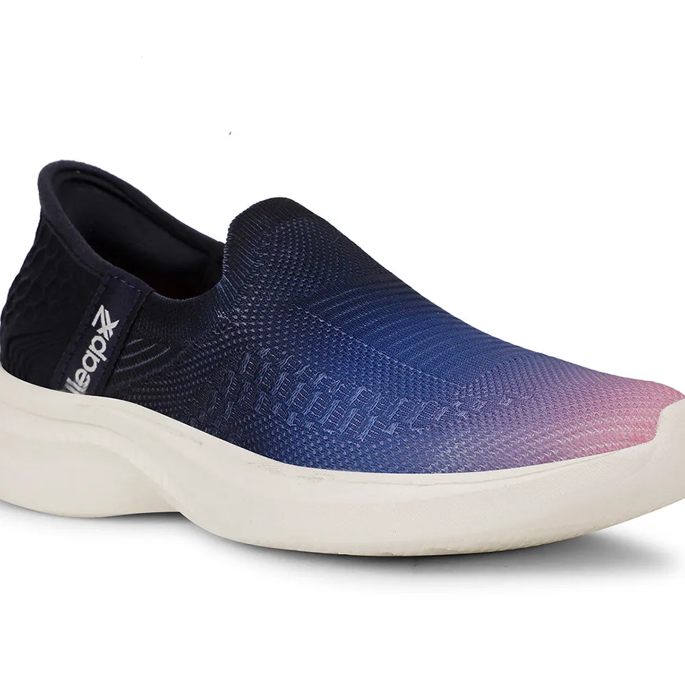 Leap7x Sports Navy Blue Walking Shoes For Women EAZY-W4 By Liberty