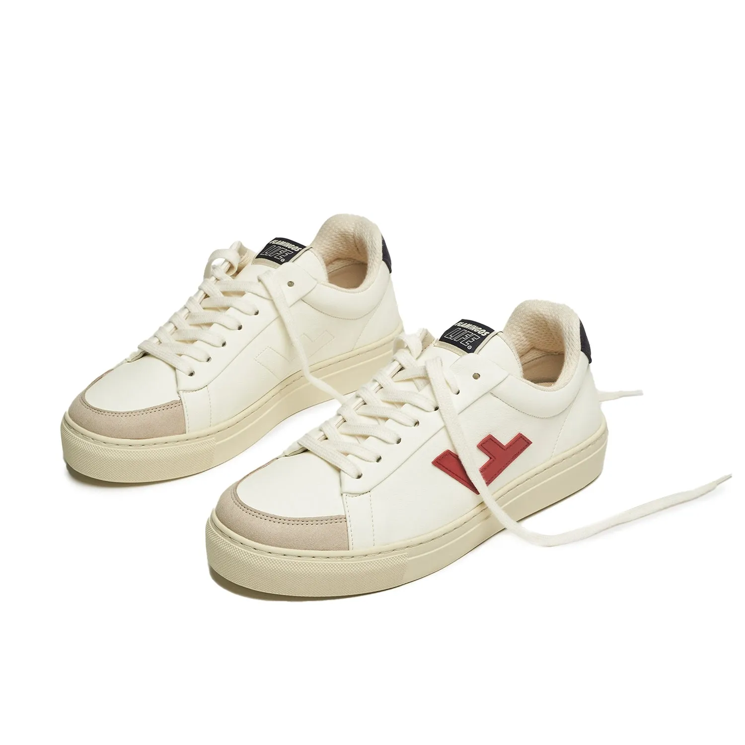 Life Classic 70s - Off White Red Ecru