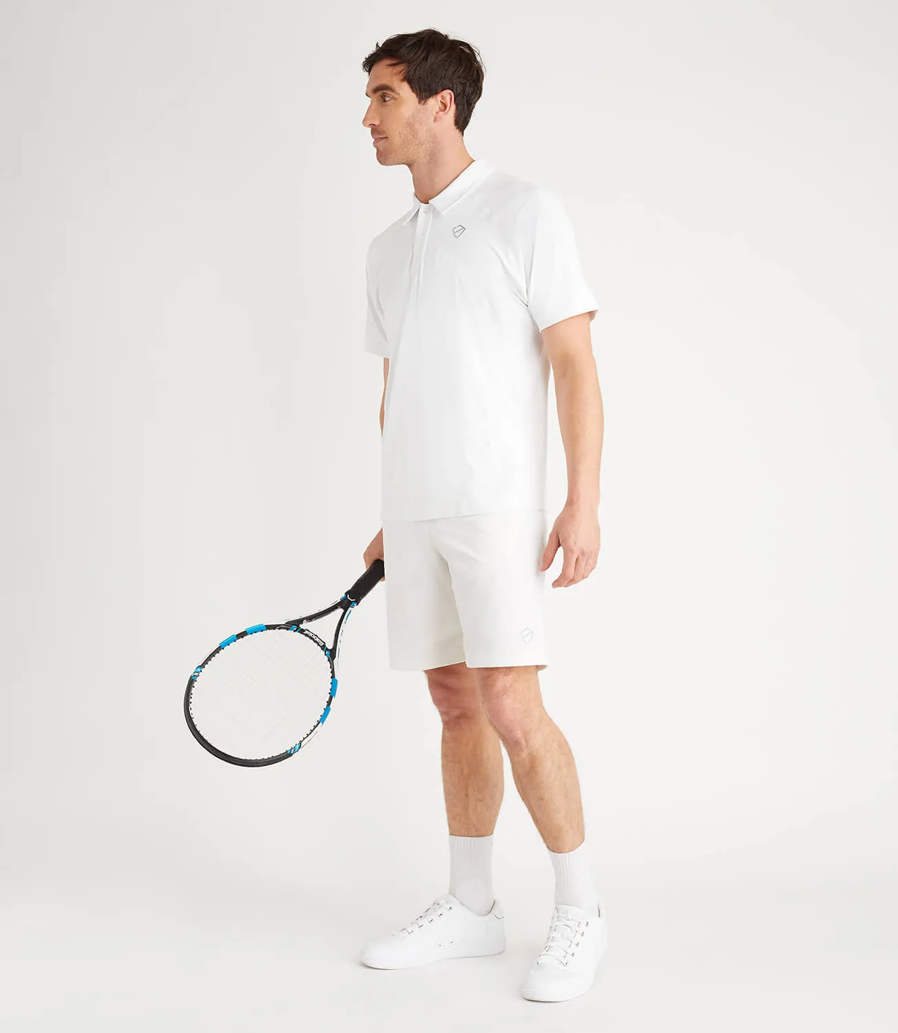 Luther Athletic Woven Short - White