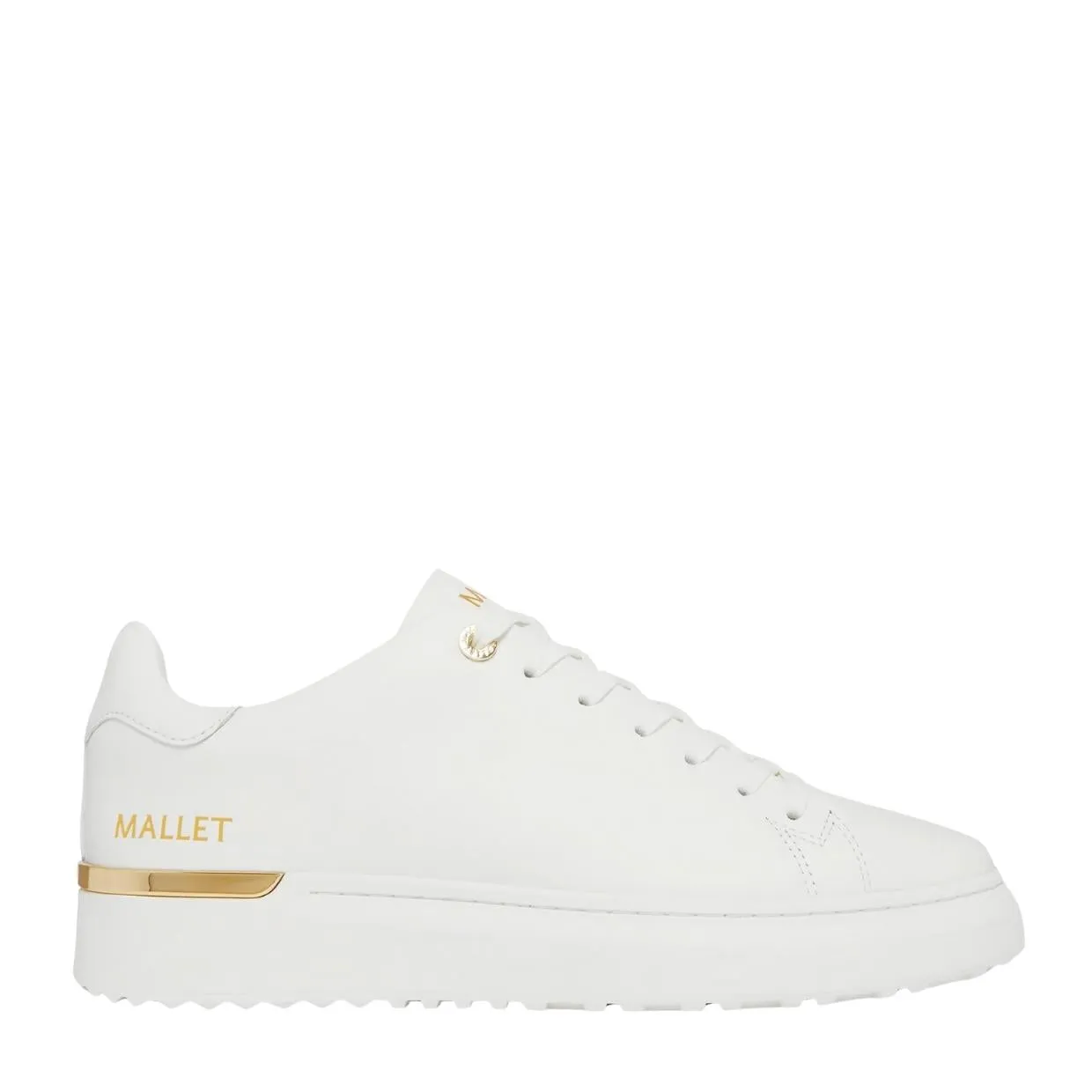 Mallet London GRFTR Lite White Gold Trainers