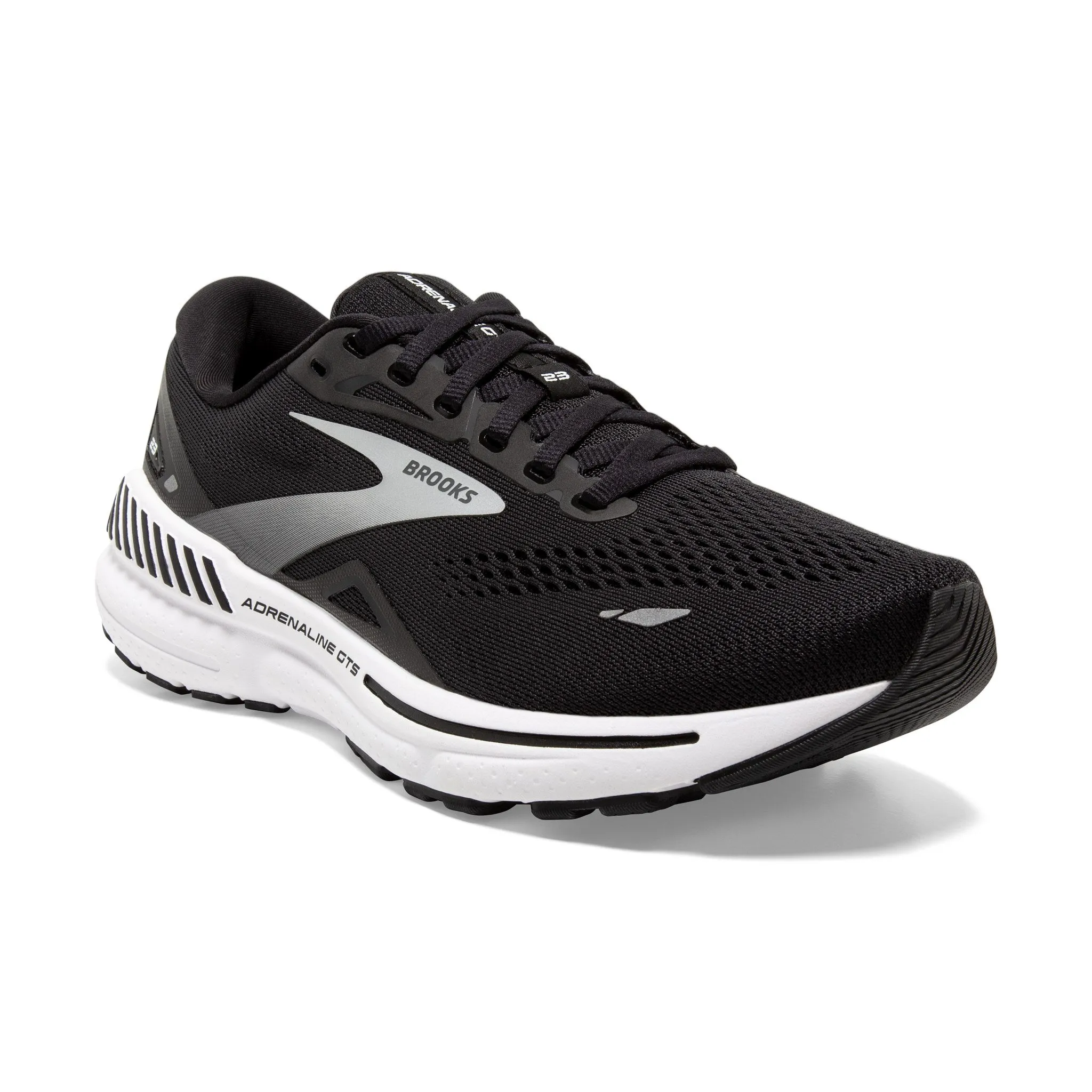 MEN'S ADRENALINE 23 - WIDE 2E - 004 BLACK/WHITE/SILVER