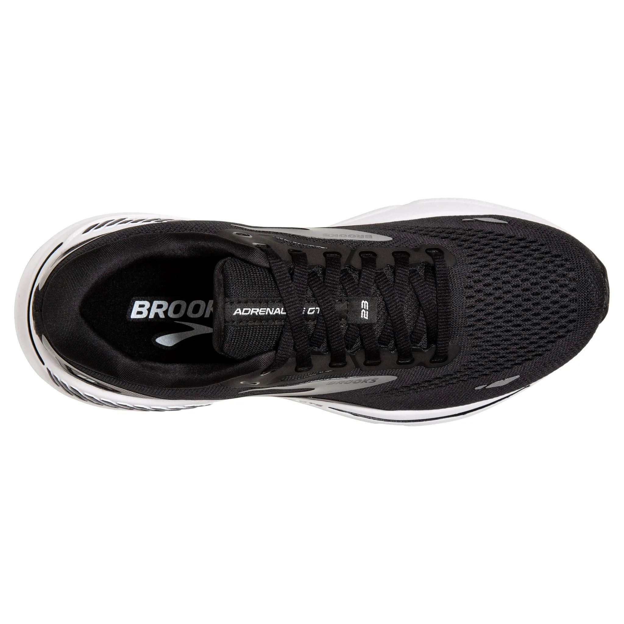 MEN'S ADRENALINE 23 - WIDE 2E - 004 BLACK/WHITE/SILVER