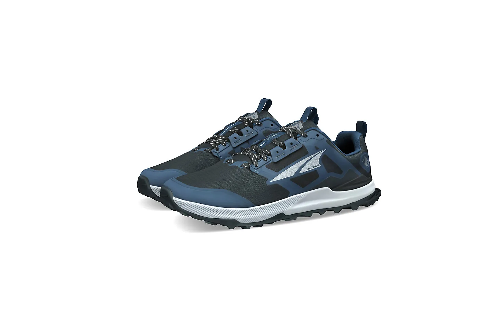 Men's Altra Lone Peak 8 Color: Navy/ Black (WIDE WIDTH)