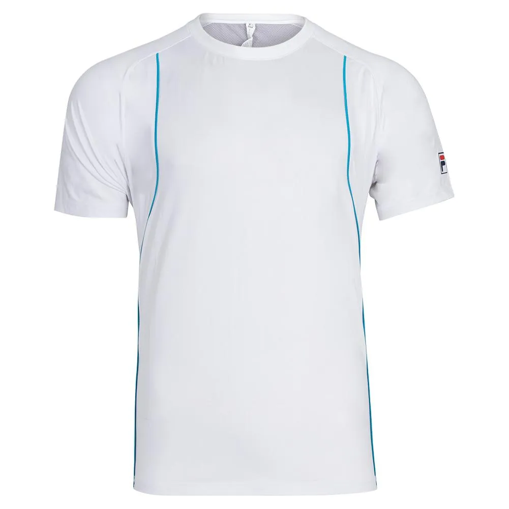 Men's Backspin Short Sleeve Mesh Tennis Crew