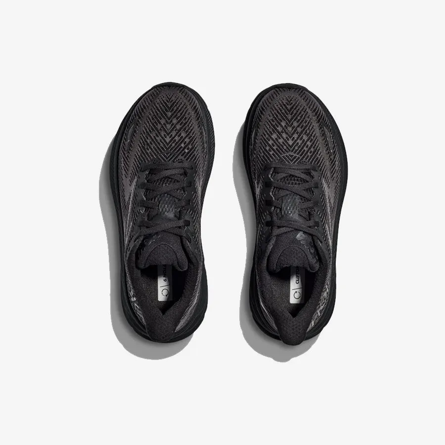 Men's Clifton 9 Wide (All Black)