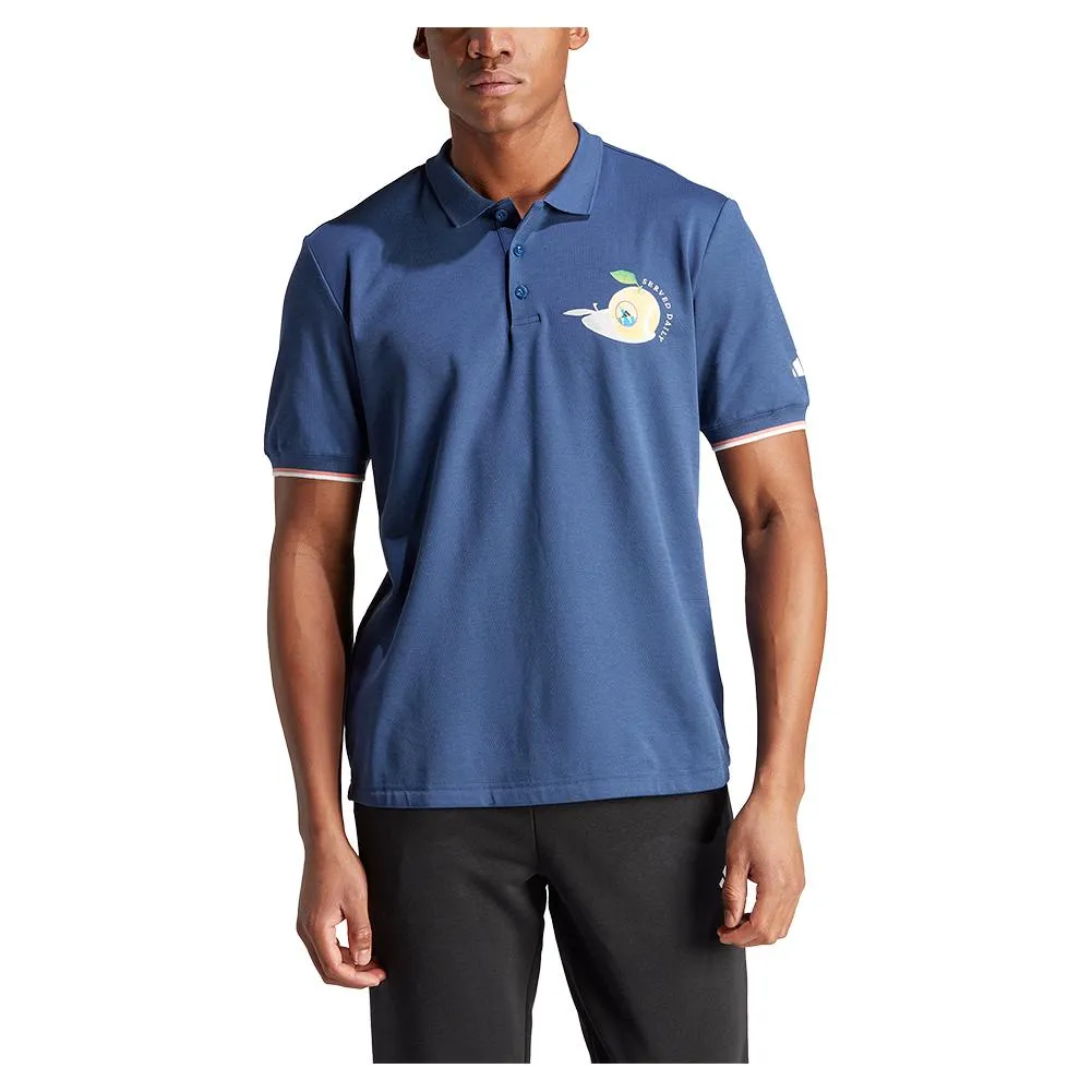 Men's Clubhouse Classic Premium Tennis Top Noble Indigo