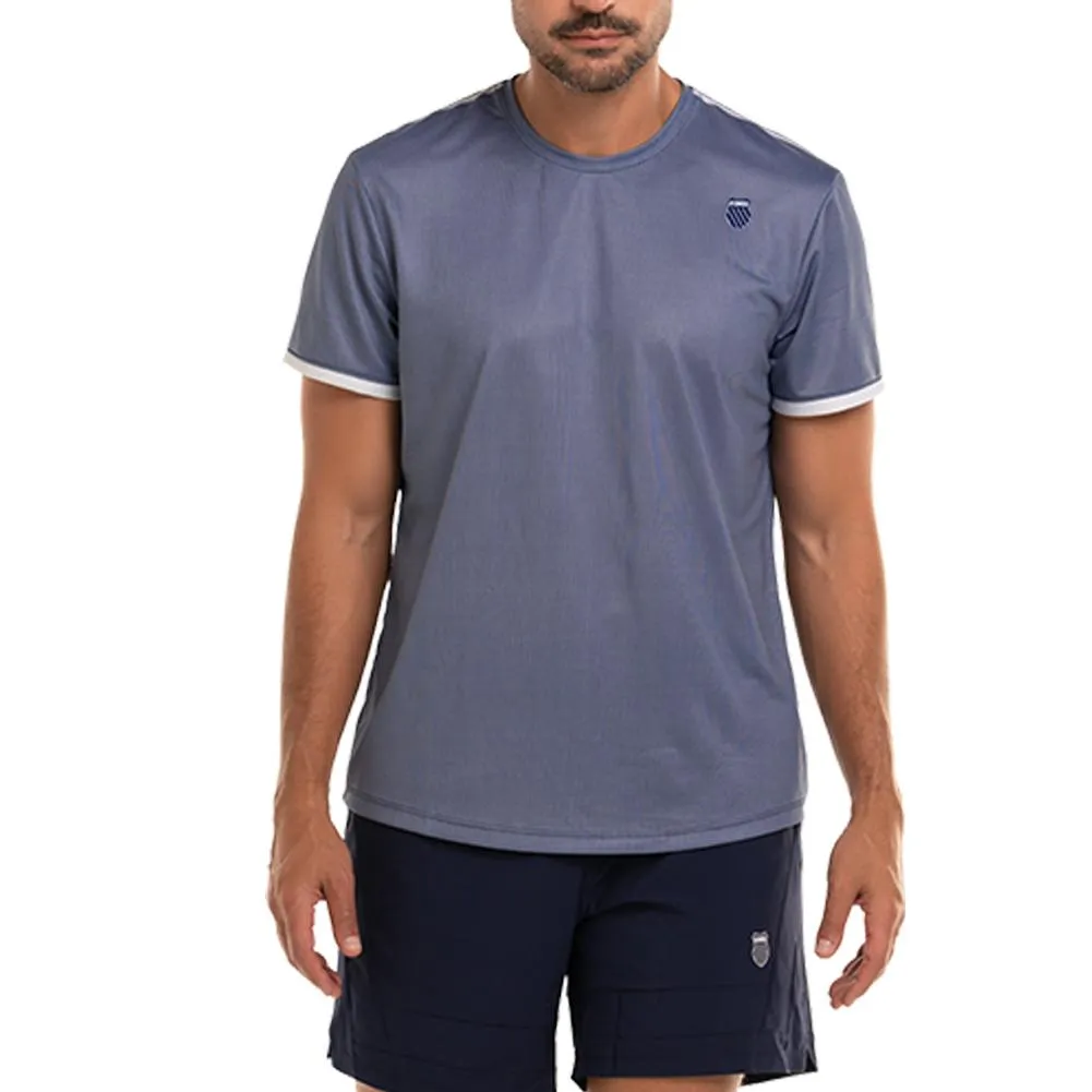 Men's Emerge Short Sleeve Tennis Crew White