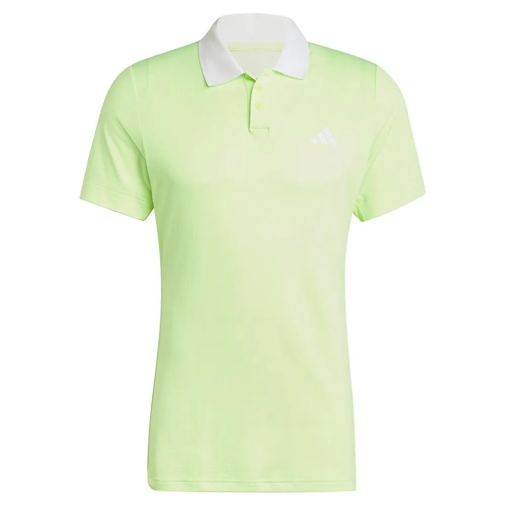 Mens Freelift Tennis Polo Lucid Lemon