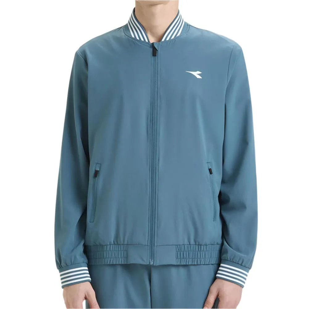 Men's Full Zip Icon Tennis Jacket Oceanview