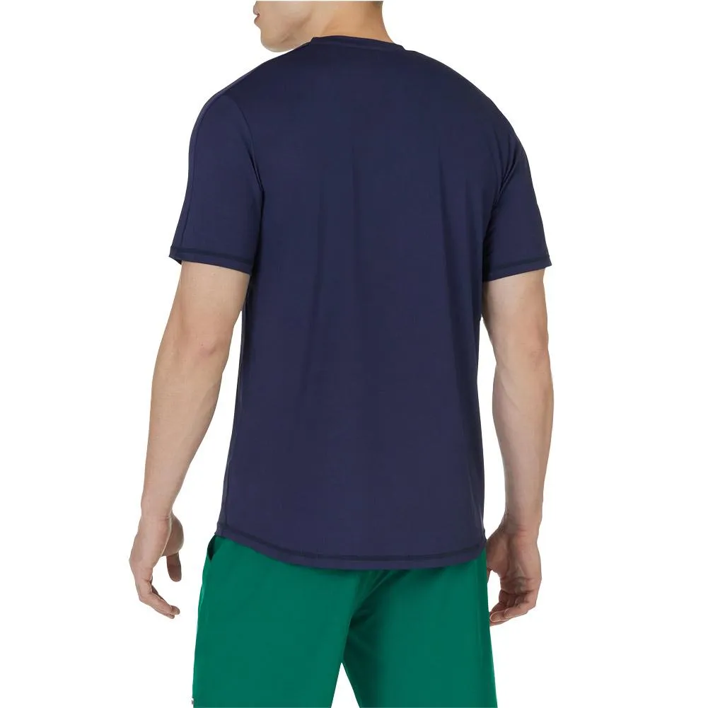 Men's Heritage Short Sleeve Henley Tennis Polo