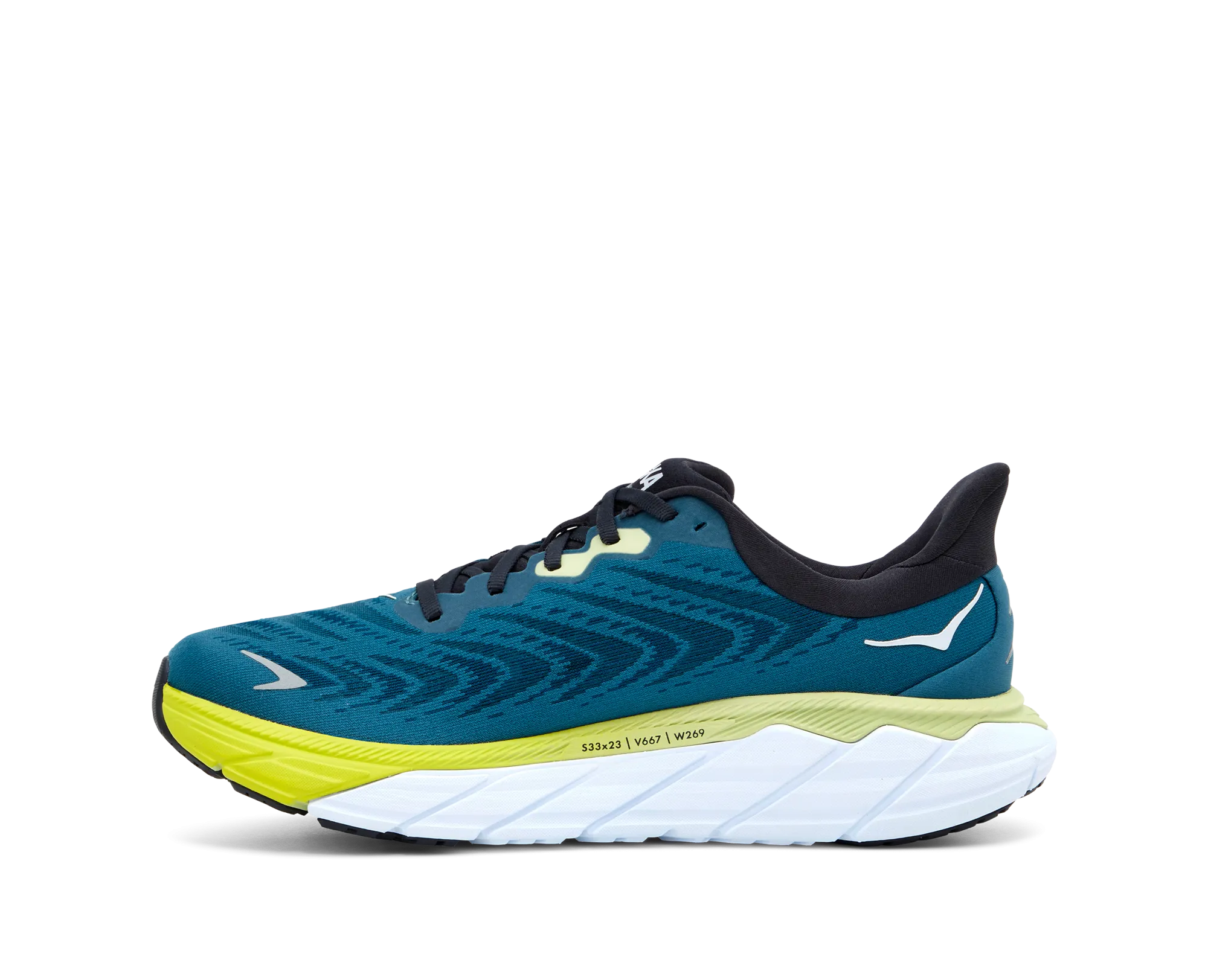 Men's Hoka Arahi 6 Color: Blue/Blue Coral