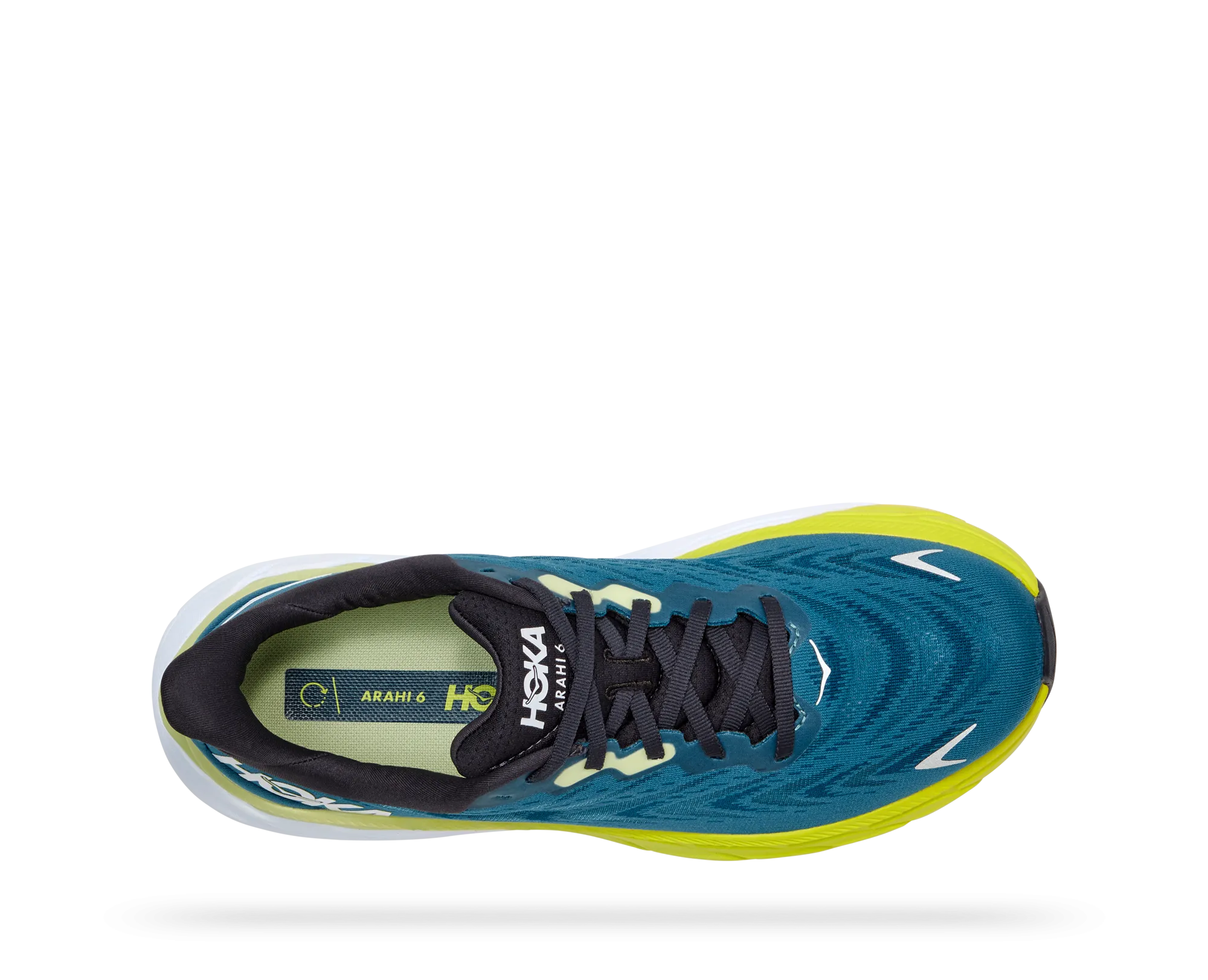 Men's Hoka Arahi 6 Color: Blue/Blue Coral