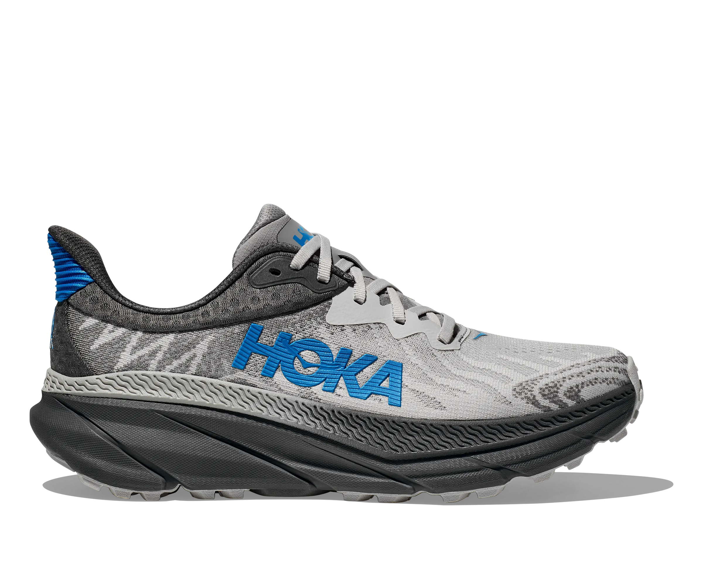 Men's Hoka Challenger 7 Color: Outer Orbit/ Hoka Blue