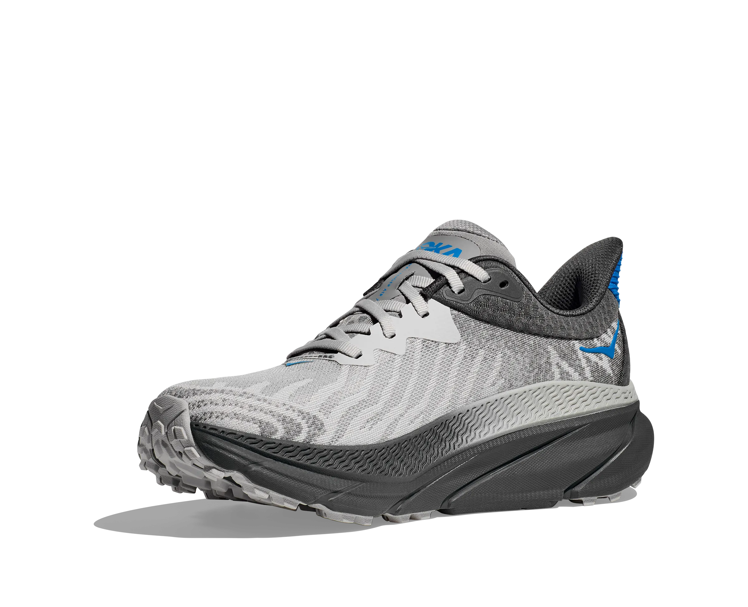 Men's Hoka Challenger 7 Color: Outer Orbit/ Hoka Blue