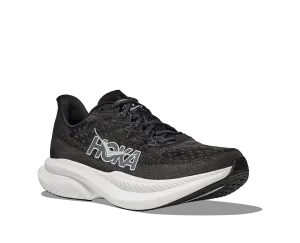 Men's Hoka Mach 6 Color: Black / White