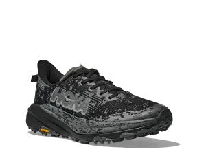 Men's Hoka Speedgoat 6 GTX Color: Black / Outer Orbit (WIDE WIDTH)