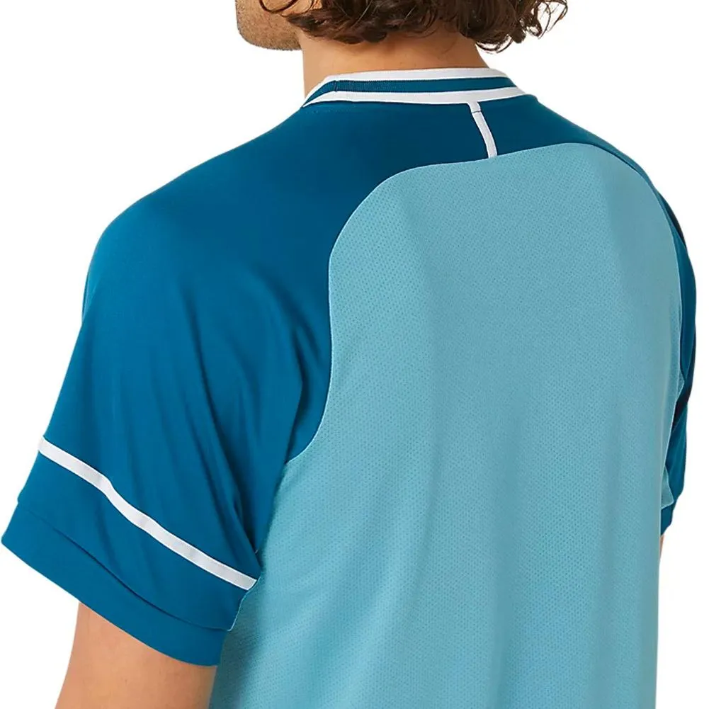 Men`s Match Short Sleeve Tennis Top