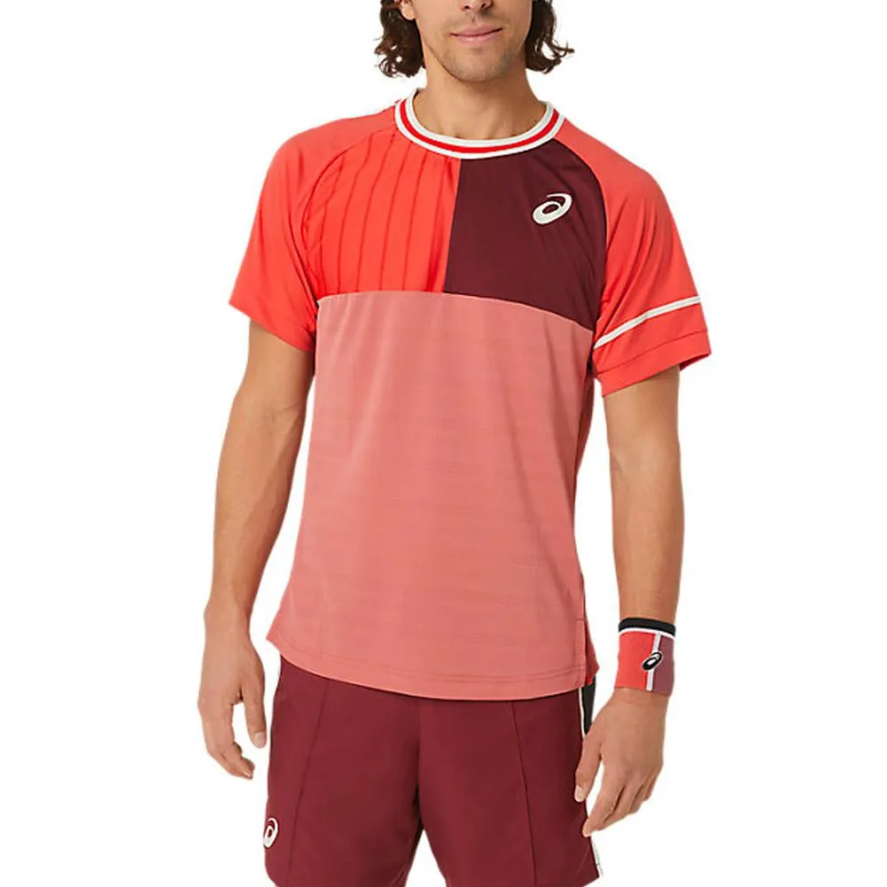 Men`s Match Short Sleeve Tennis Top