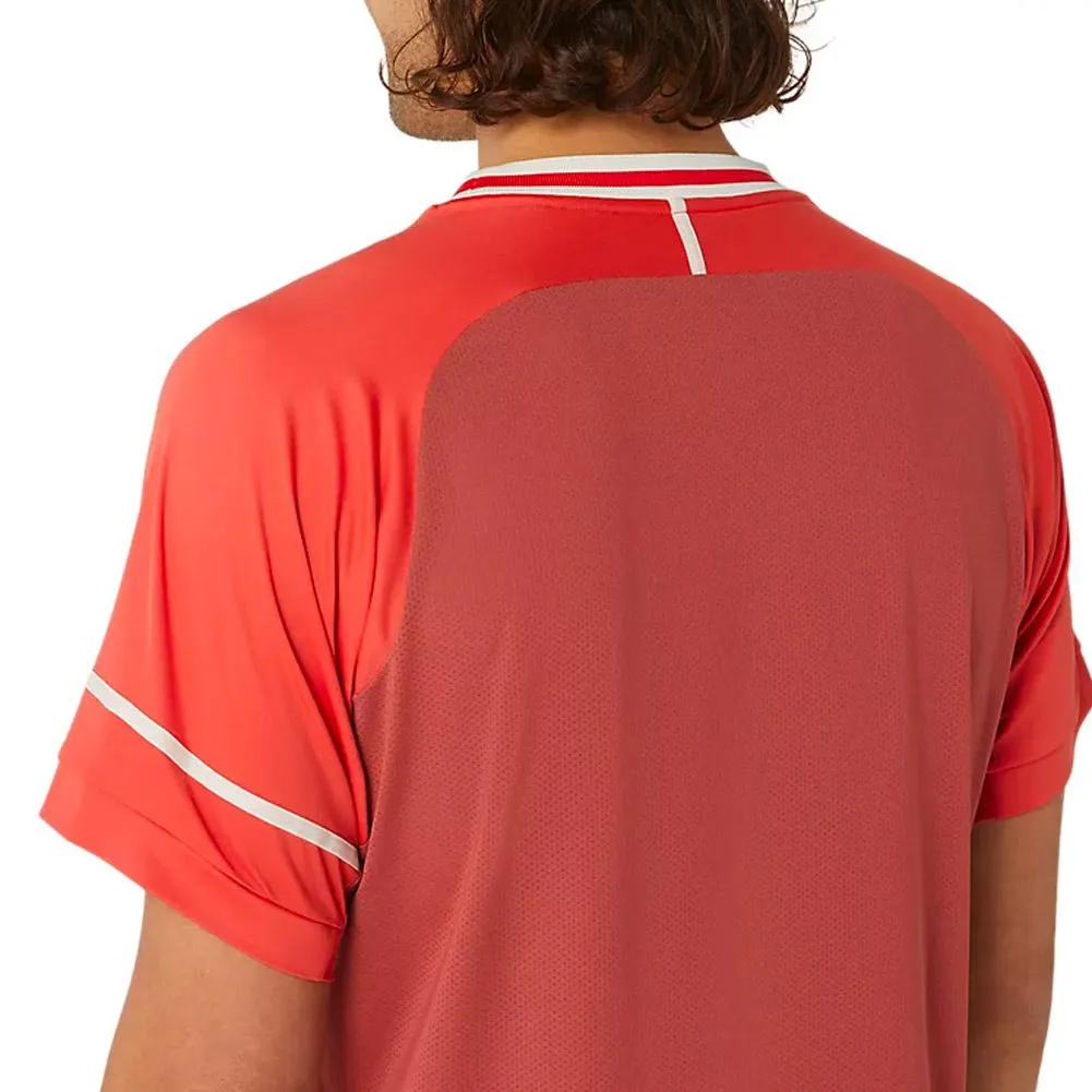 Men`s Match Short Sleeve Tennis Top