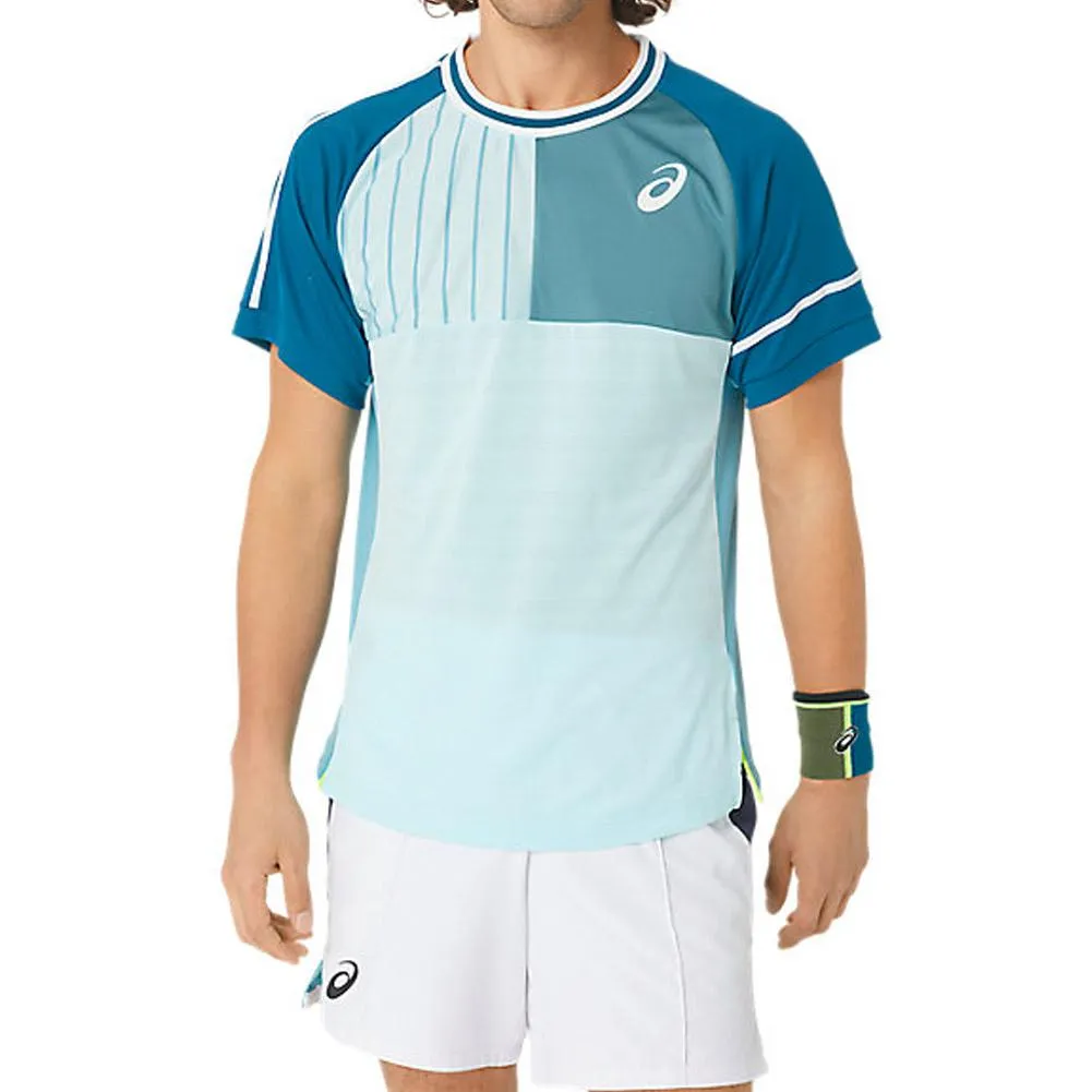 Men`s Match Short Sleeve Tennis Top