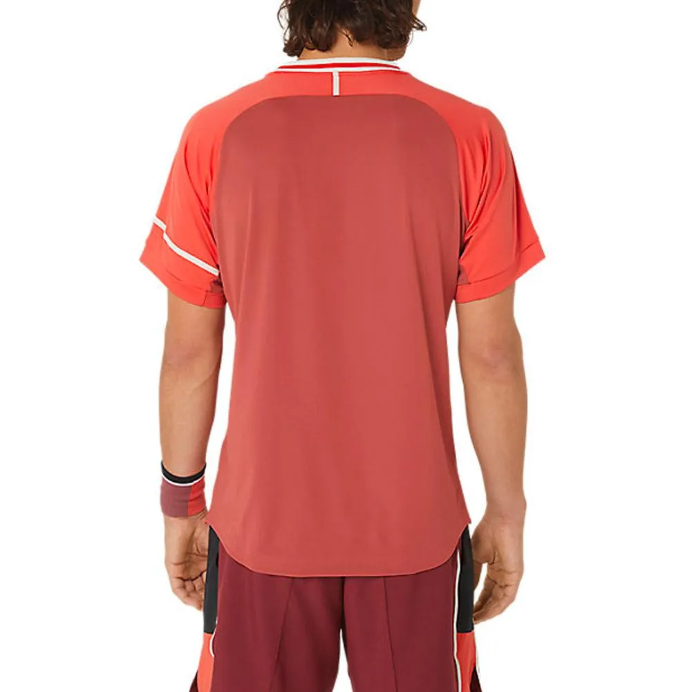 Men`s Match Short Sleeve Tennis Top