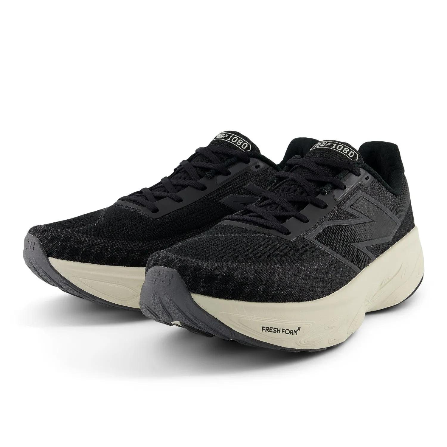 Men's New Balance Fresh Foam x 1080v14 Color: Black with Magnet