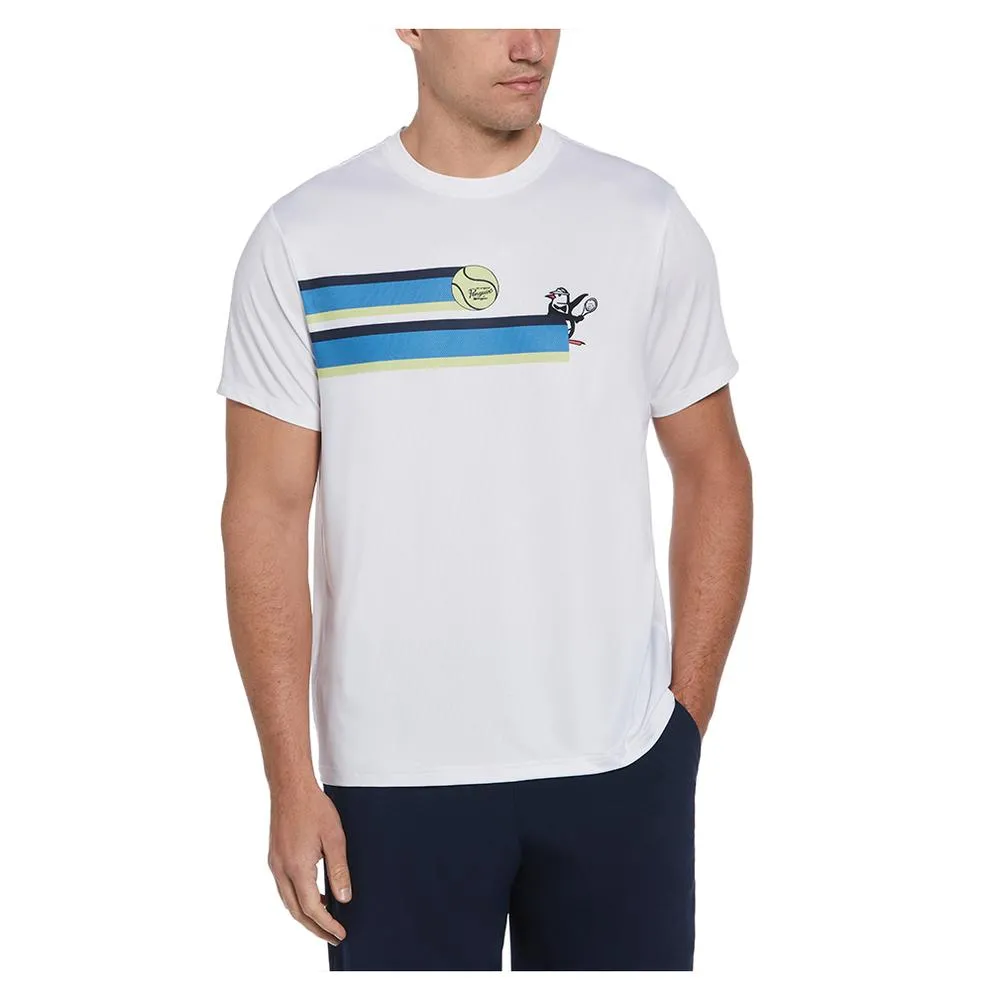 Men`s Performance 80S Graphic Tennis Top