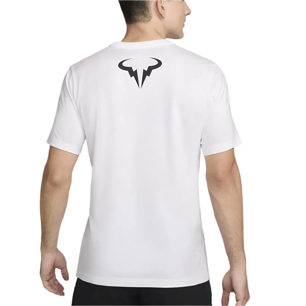 Men's Rafa Cotton Short Sleeve Tennis Top White