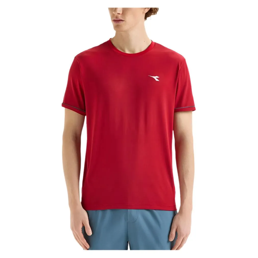 Men's Short Sleeve Tennis Tee Chili Pepper