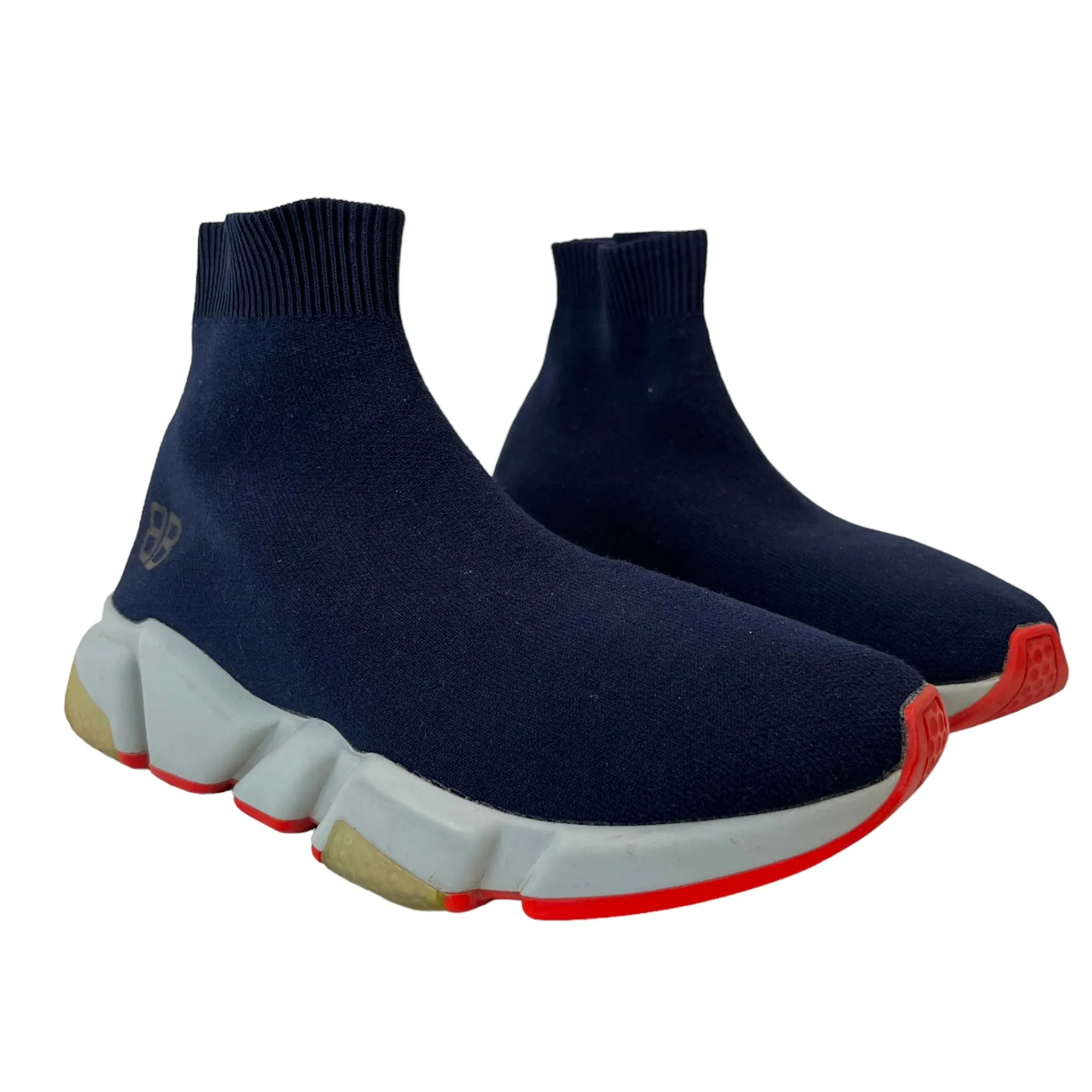 Men's Speed Sock High Trainers Navy Size EU 40 / UK 6