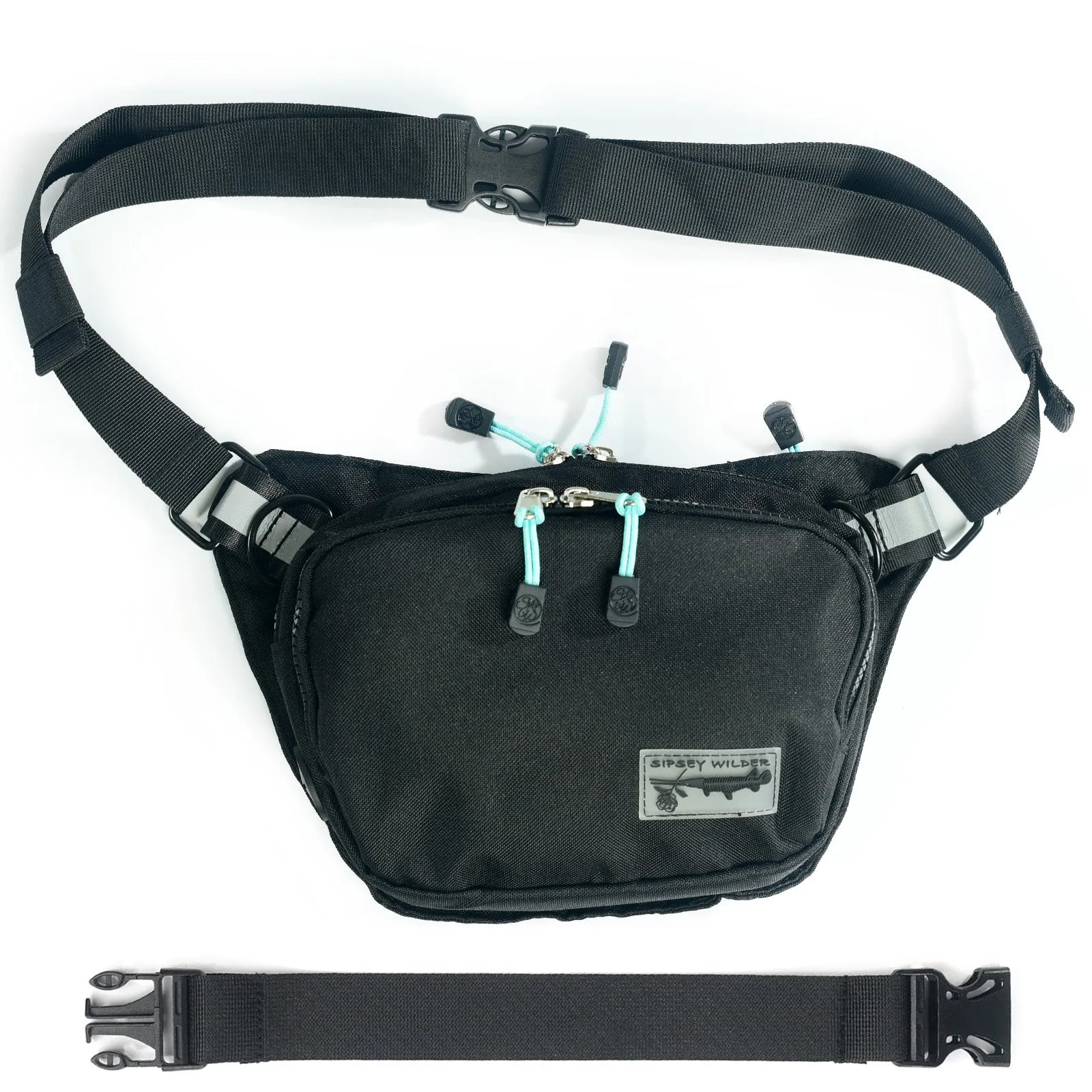 Midnight Black Rover Hip Pack 2.0