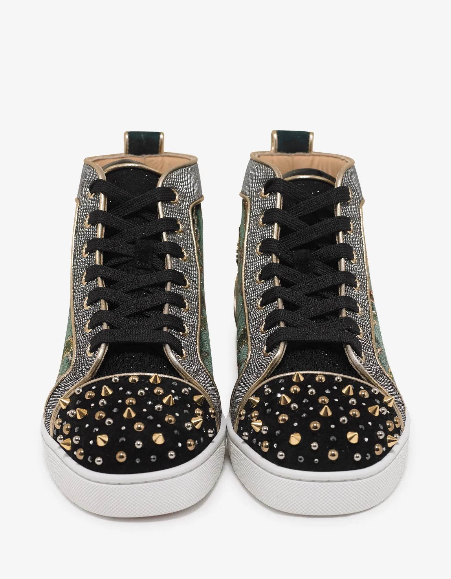 Milkylou Bengal Velvet High Top Trainers -