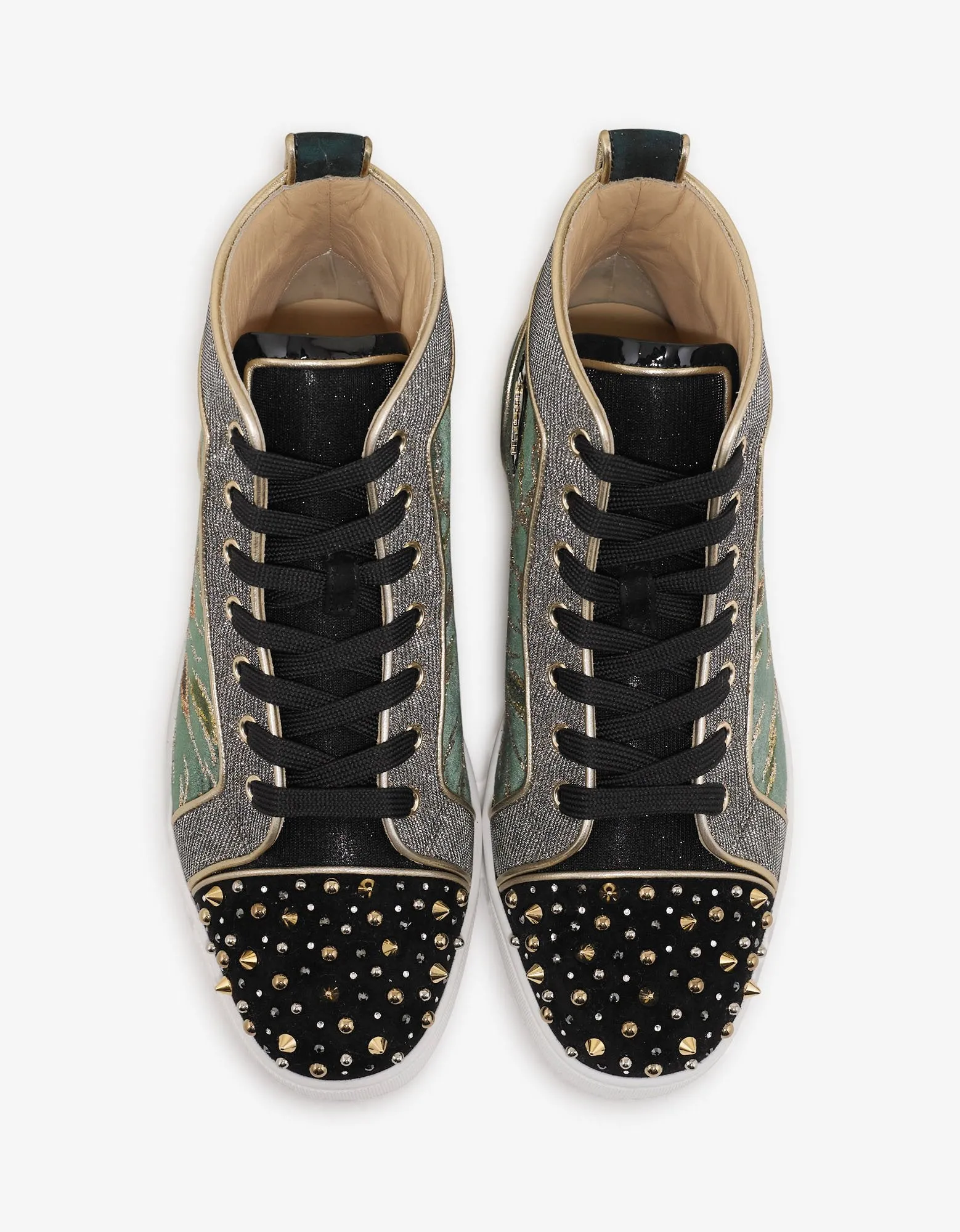 Milkylou Bengal Velvet High Top Trainers -