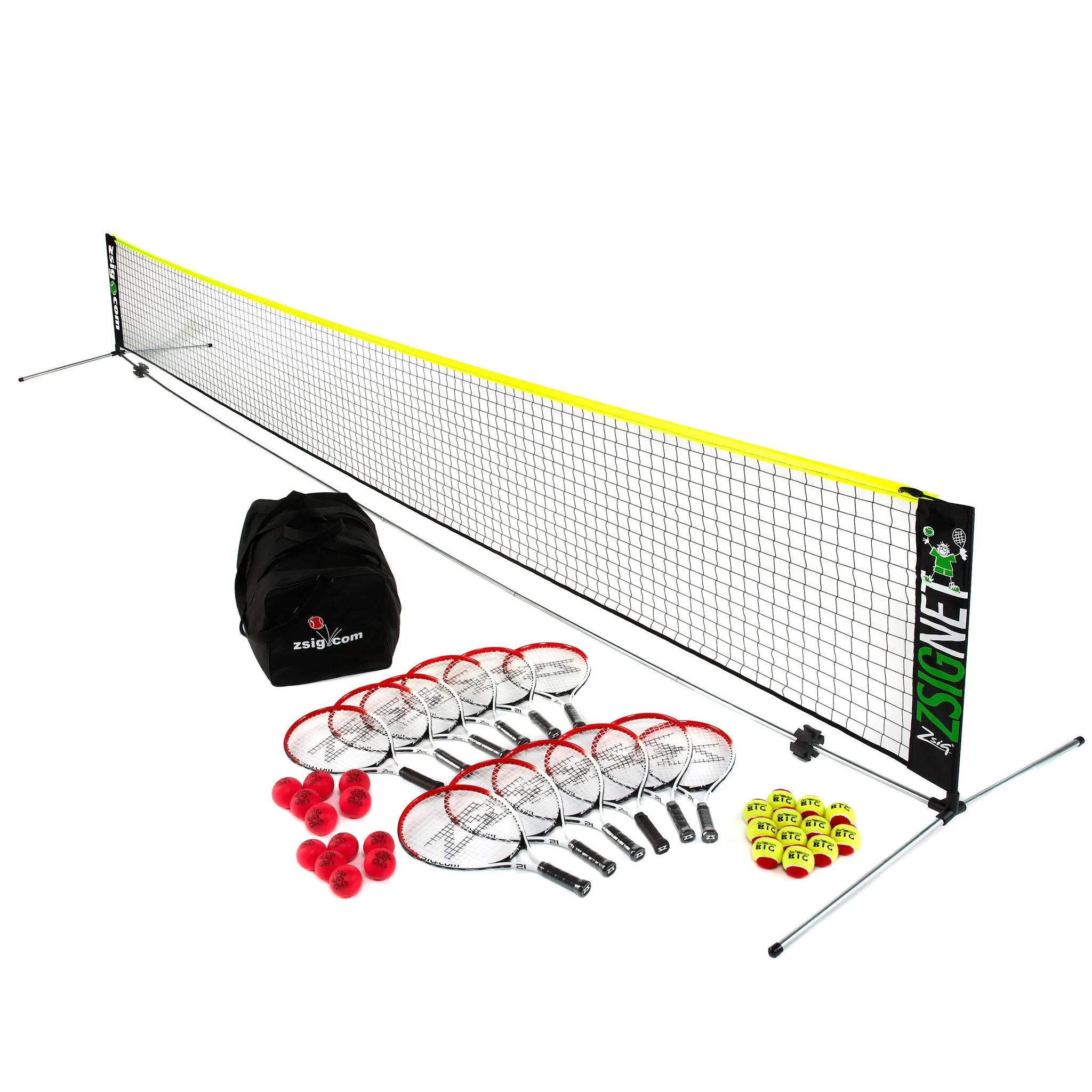 Mini Tennis | Primary School Set 1 | with 6m Net