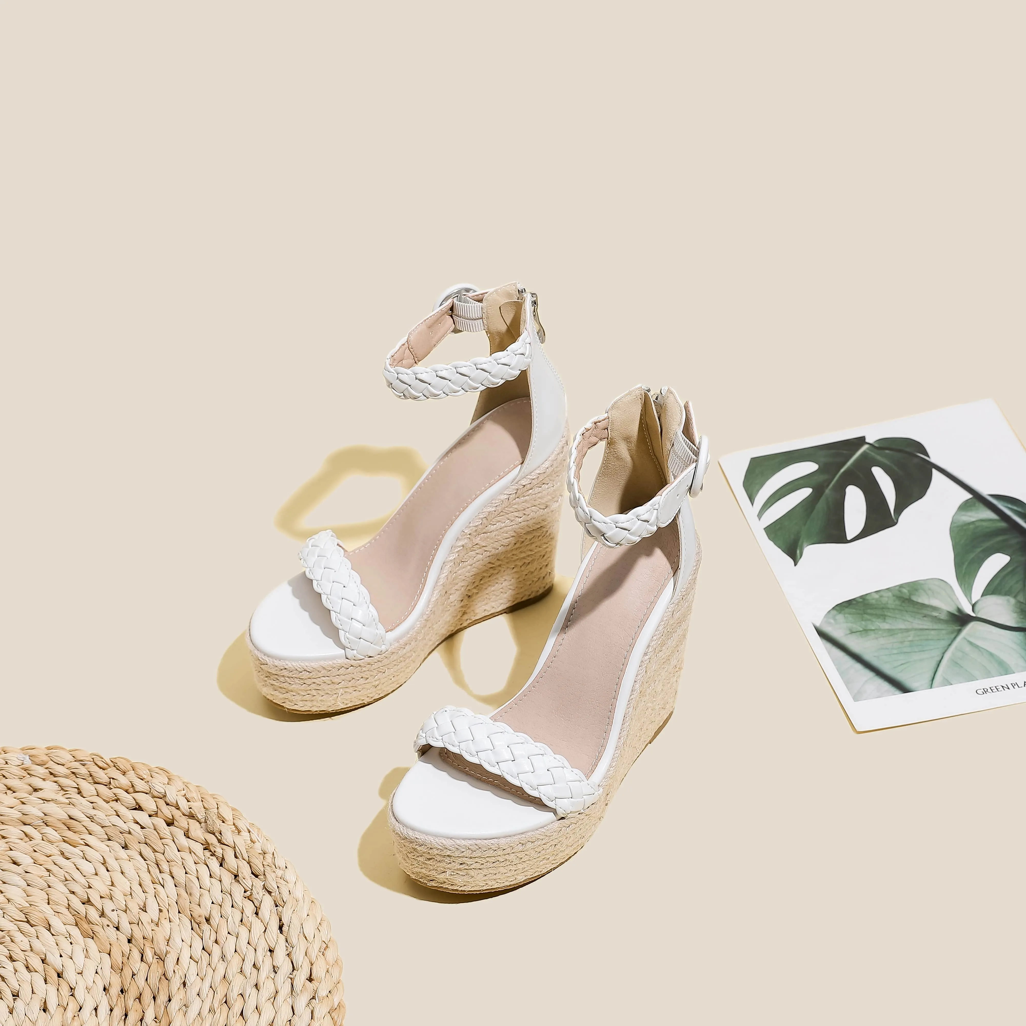 Minimalist Wedge Sandals