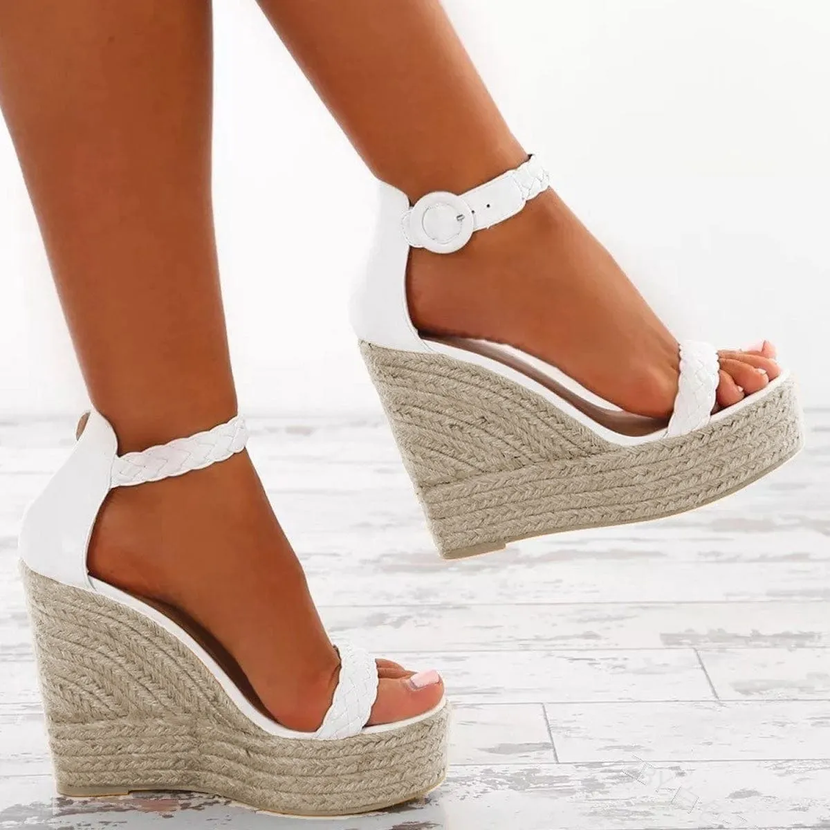 Minimalist Wedge Sandals