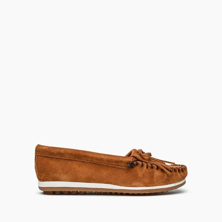 'Minnetonka' Women's Kilty Plus Moccasin - Brown