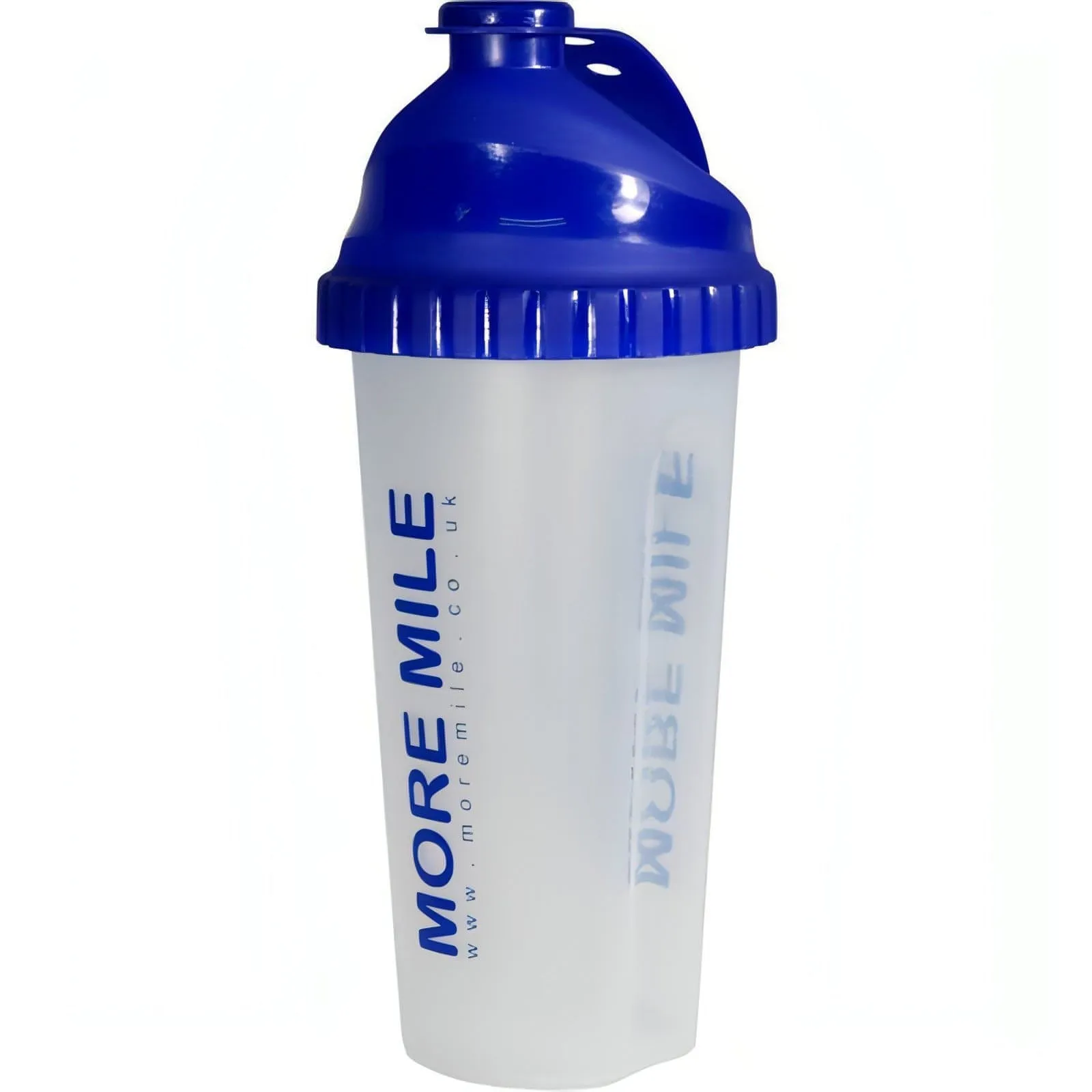 More Mile 650ml Protein Shaker - Blue