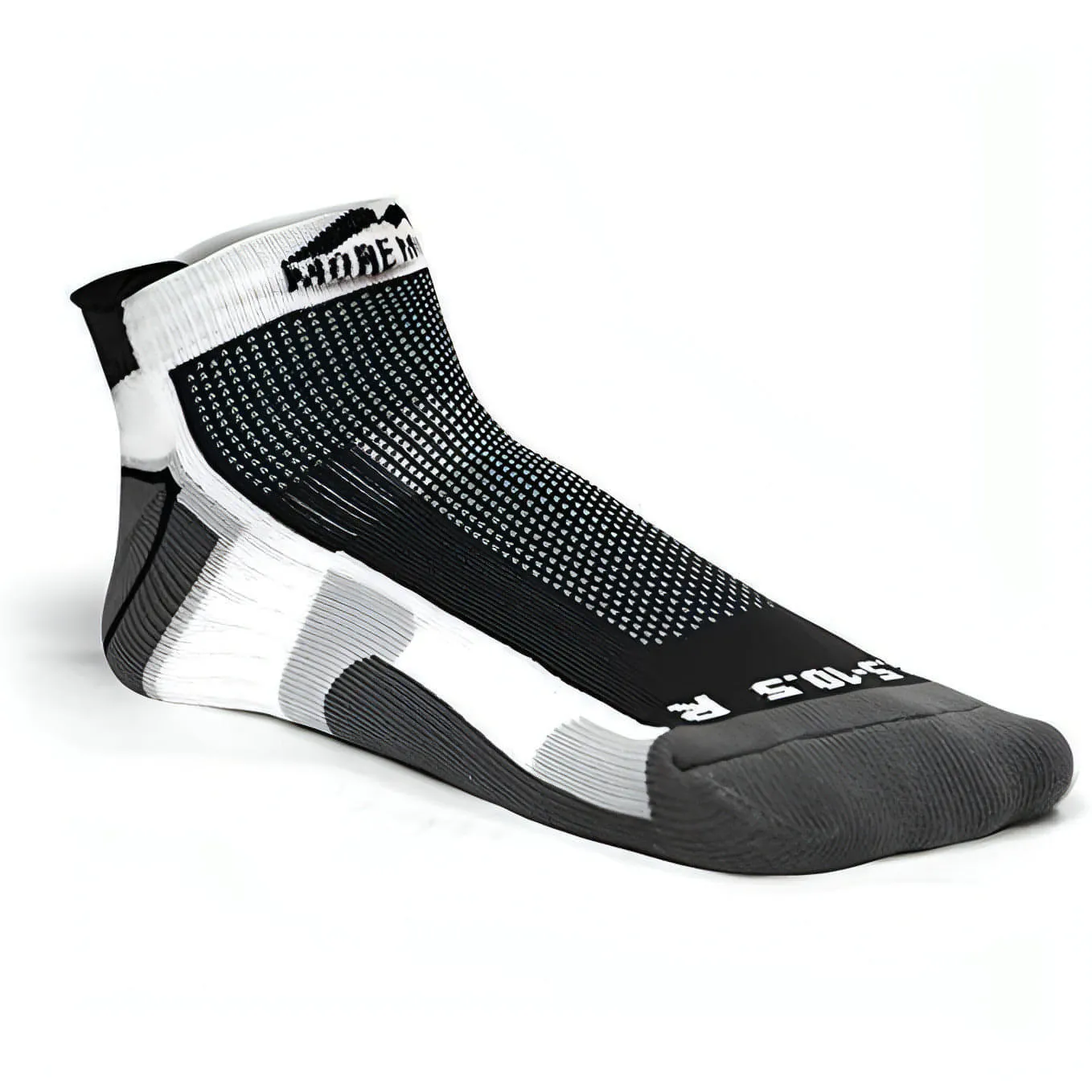 More Mile Miami Running Socks - Black