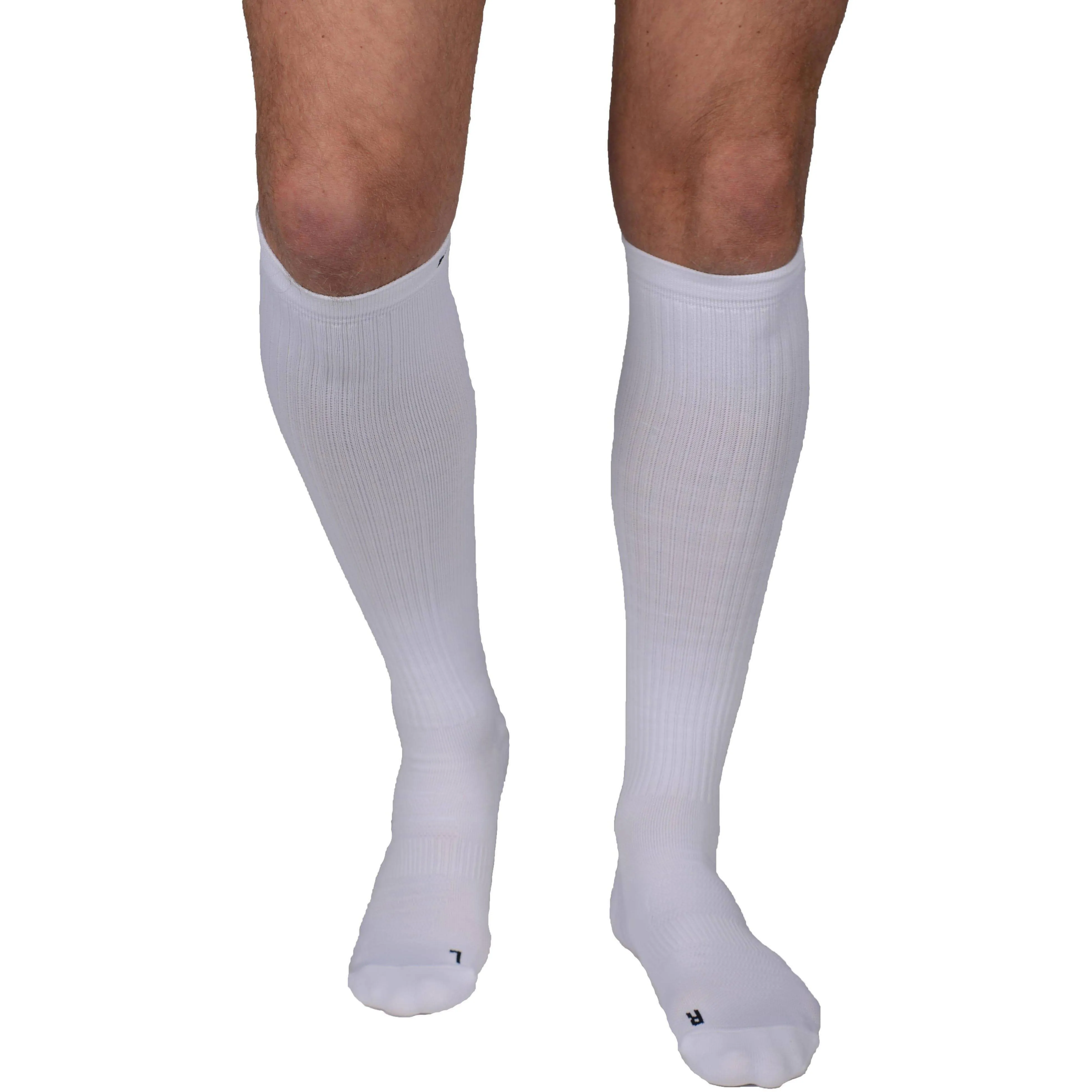 More Mile Tokyo Compression Socks - White