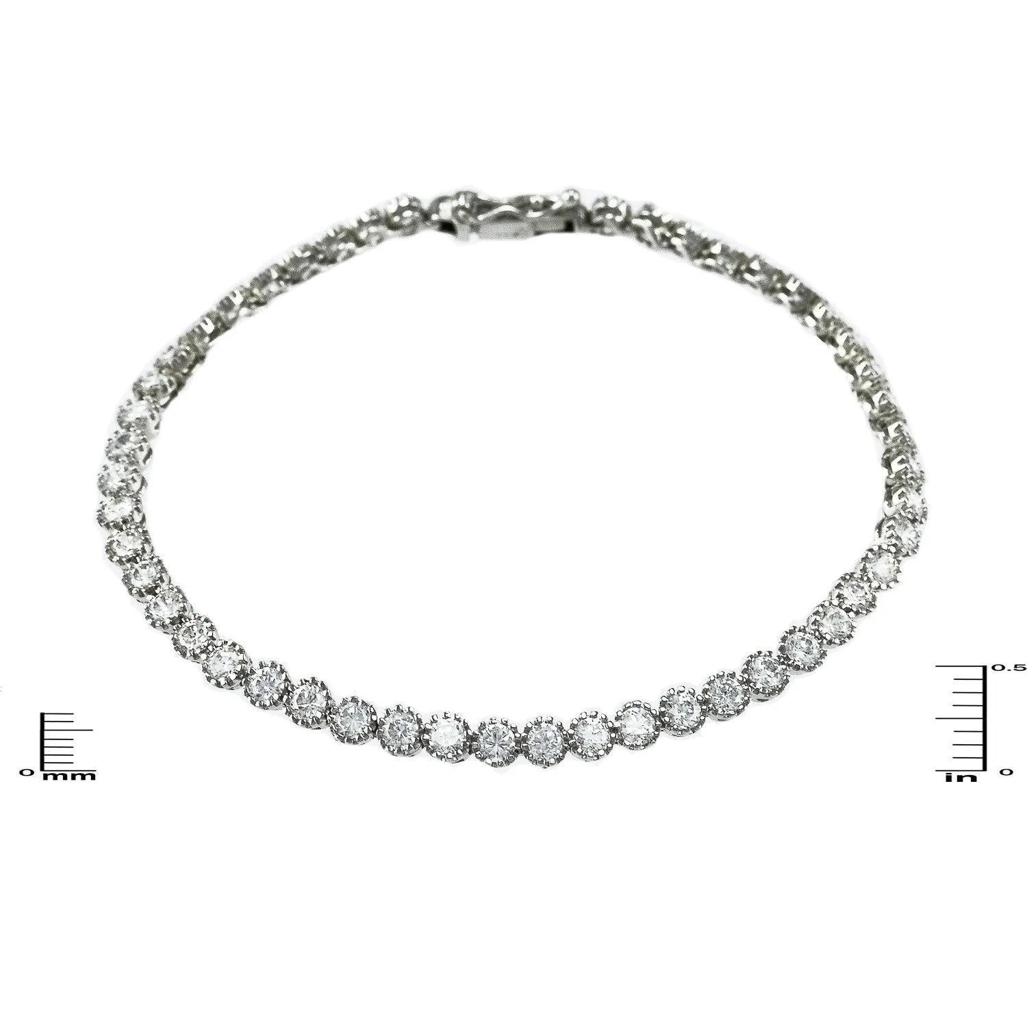 Moreenie Round Tennis Bracelet – 7in | 13ct