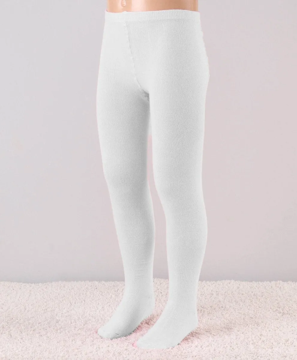 Mustang Combo of 3 Cotton Blend Stockings :Pink, White & Grey