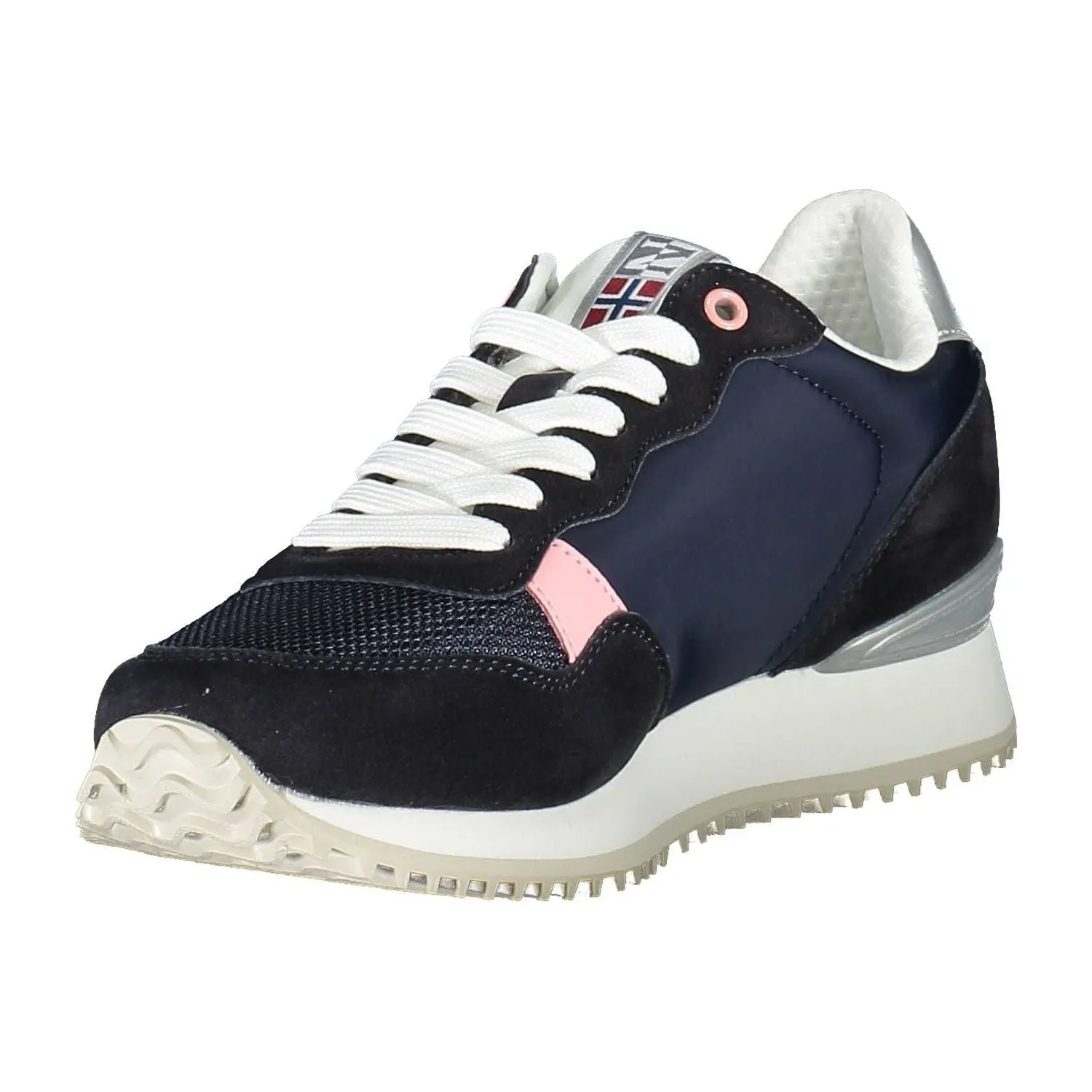 Napapijri Blue Polyester Women Sneaker