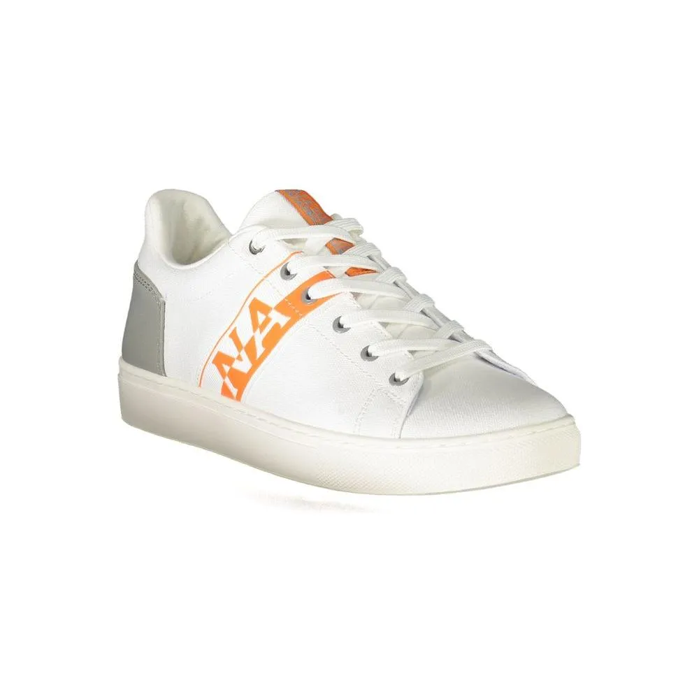 Napapijri White Polyester Sneaker