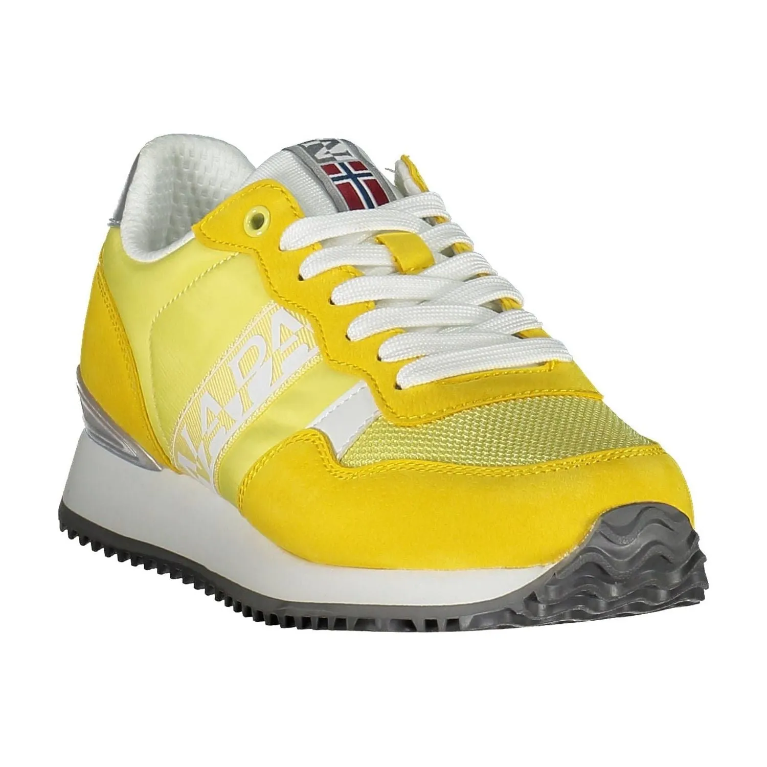 Napapijri Yellow Polyester Women Sneaker