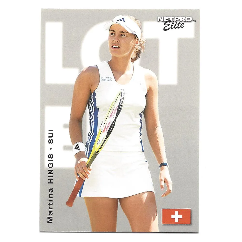 NETPRO Elite Event Edition Tennis Collector Card Set