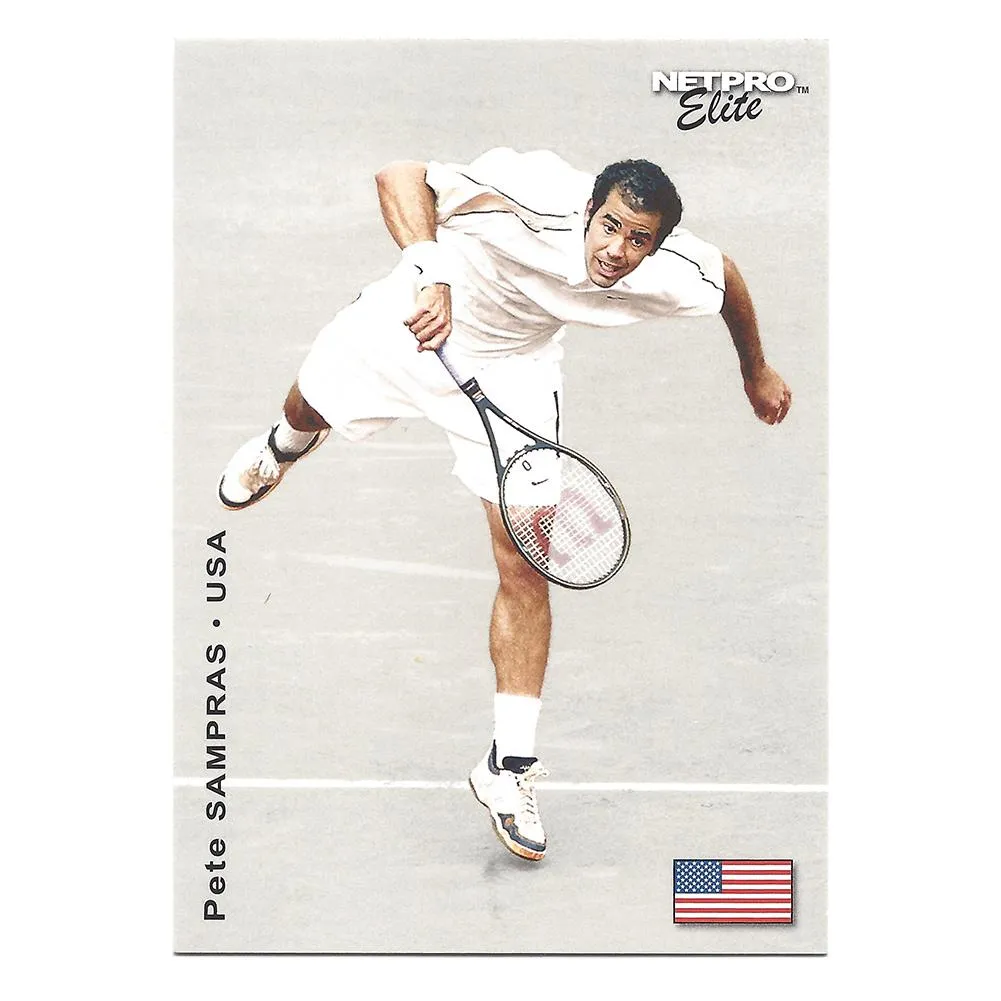 NETPRO Elite Event Edition Tennis Collector Card Set