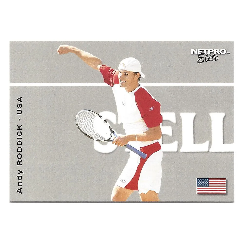 NETPRO Elite Event Edition Tennis Collector Card Set