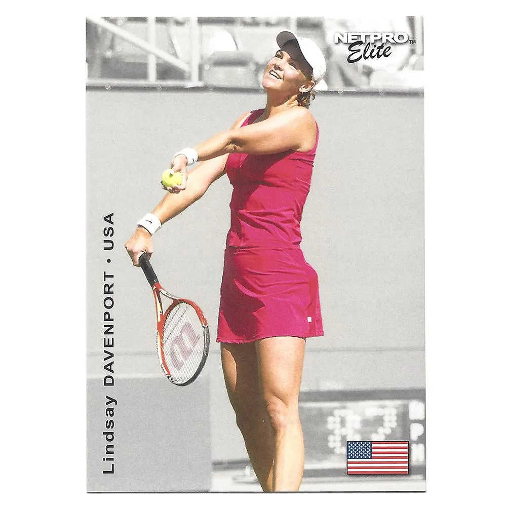 NETPRO Elite Event Edition Tennis Collector Card Set